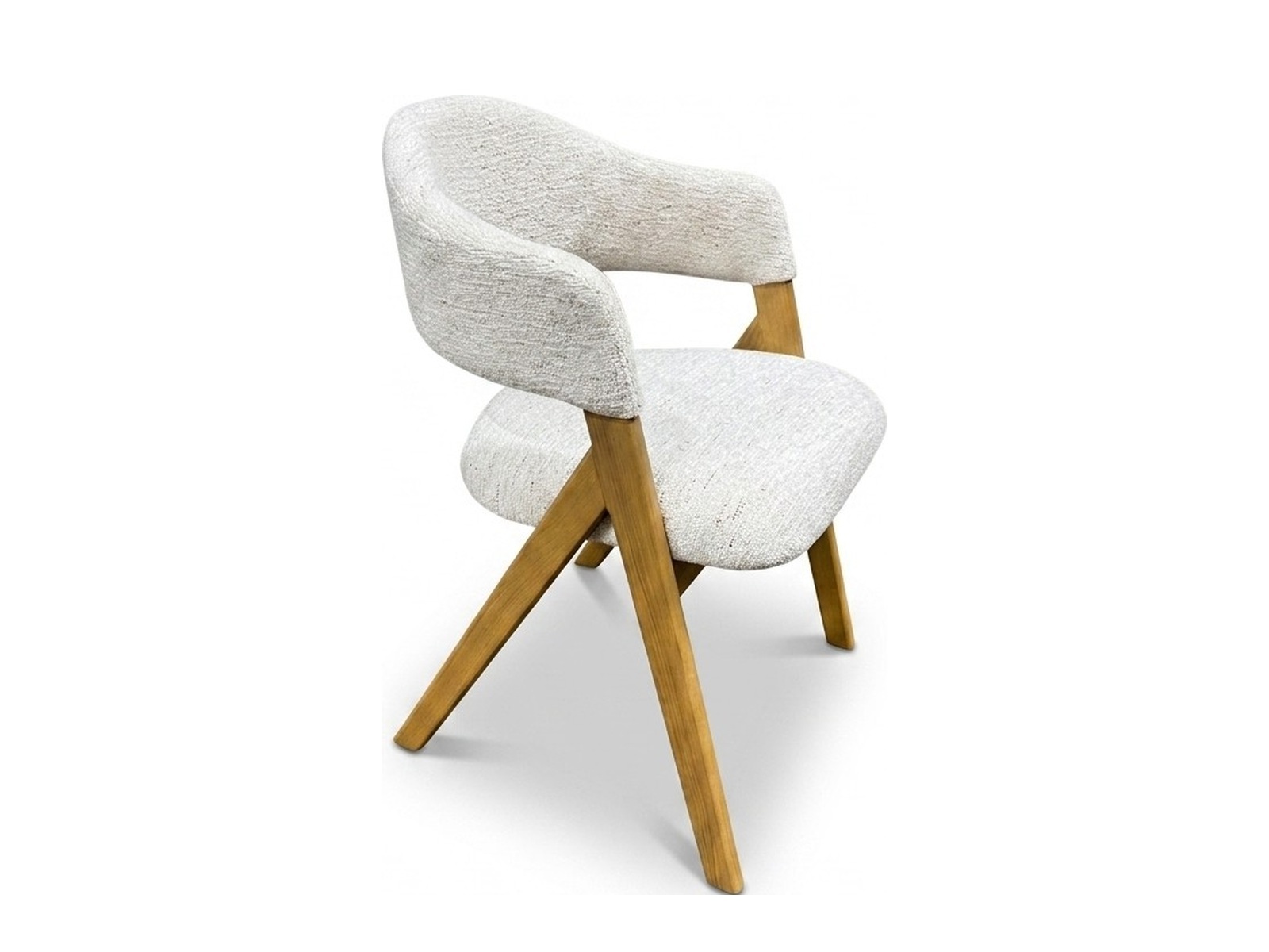 Стул VALERY BEIGE CHENILLE ASH WOOD WD