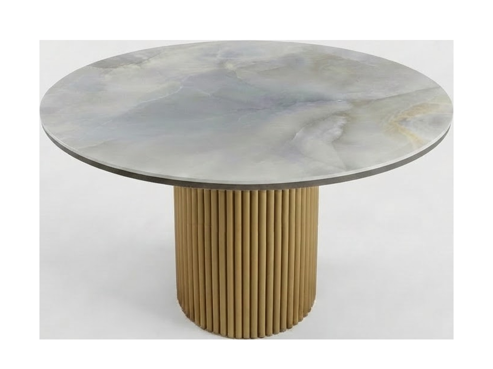 Стол Рапсодия 100 Onyx Cielo Polished CER/G